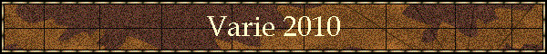 Varie 2010