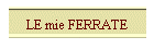 LE mie FERRATE