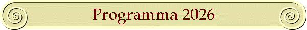 Programma 2026